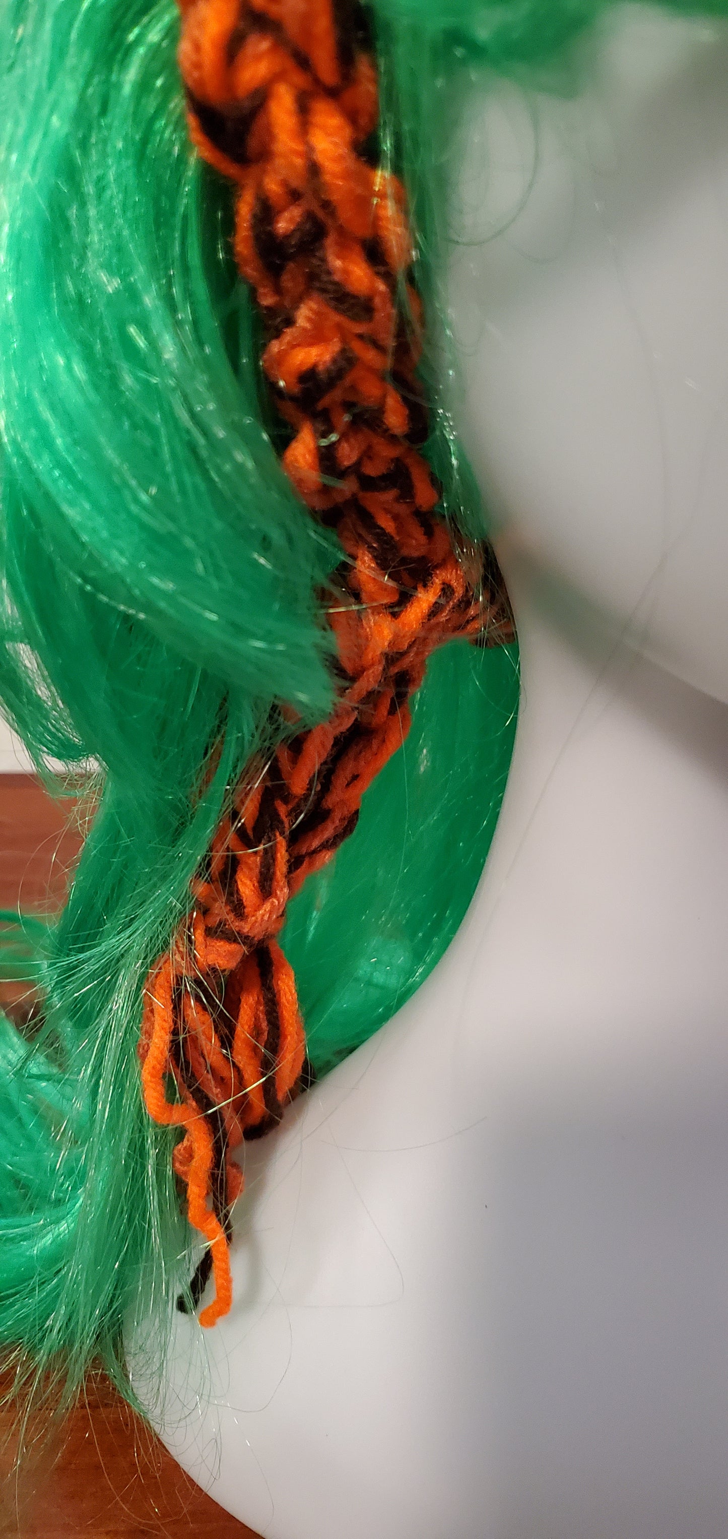 Braided Headband- Pumpkin Spice
