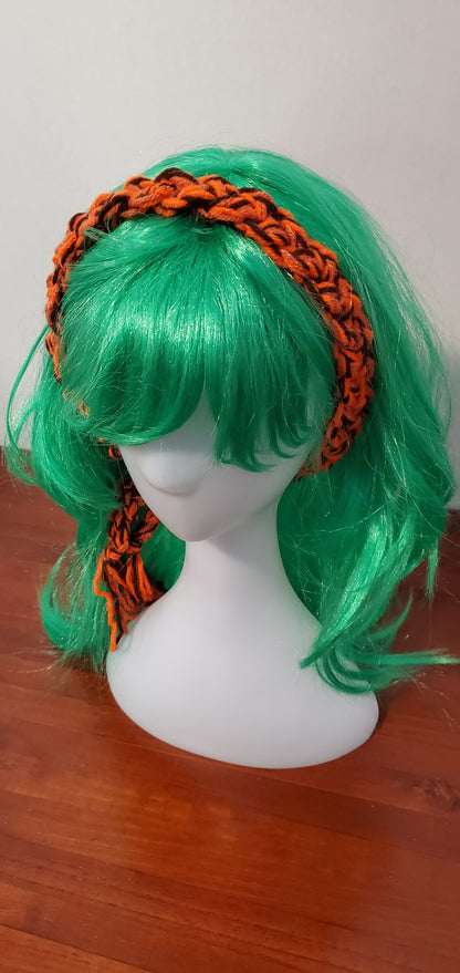 Braided Headband- Pumpkin Spice