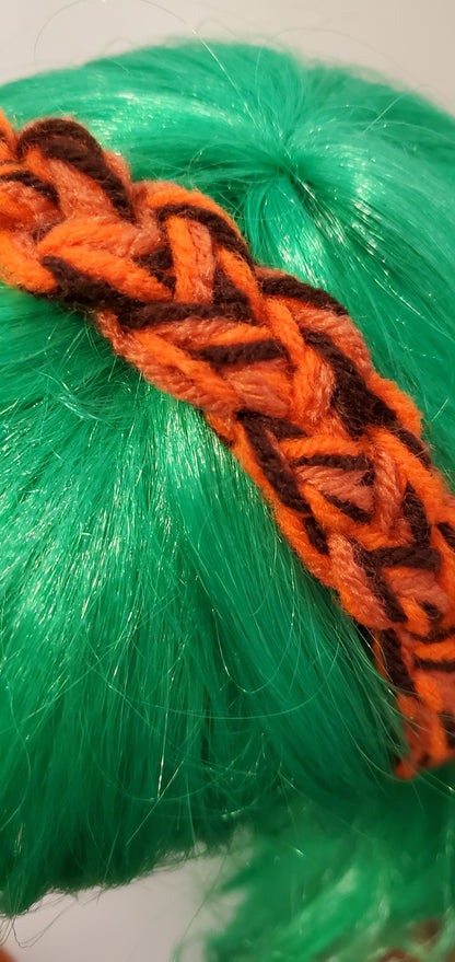Braided Headband- Pumpkin Spice