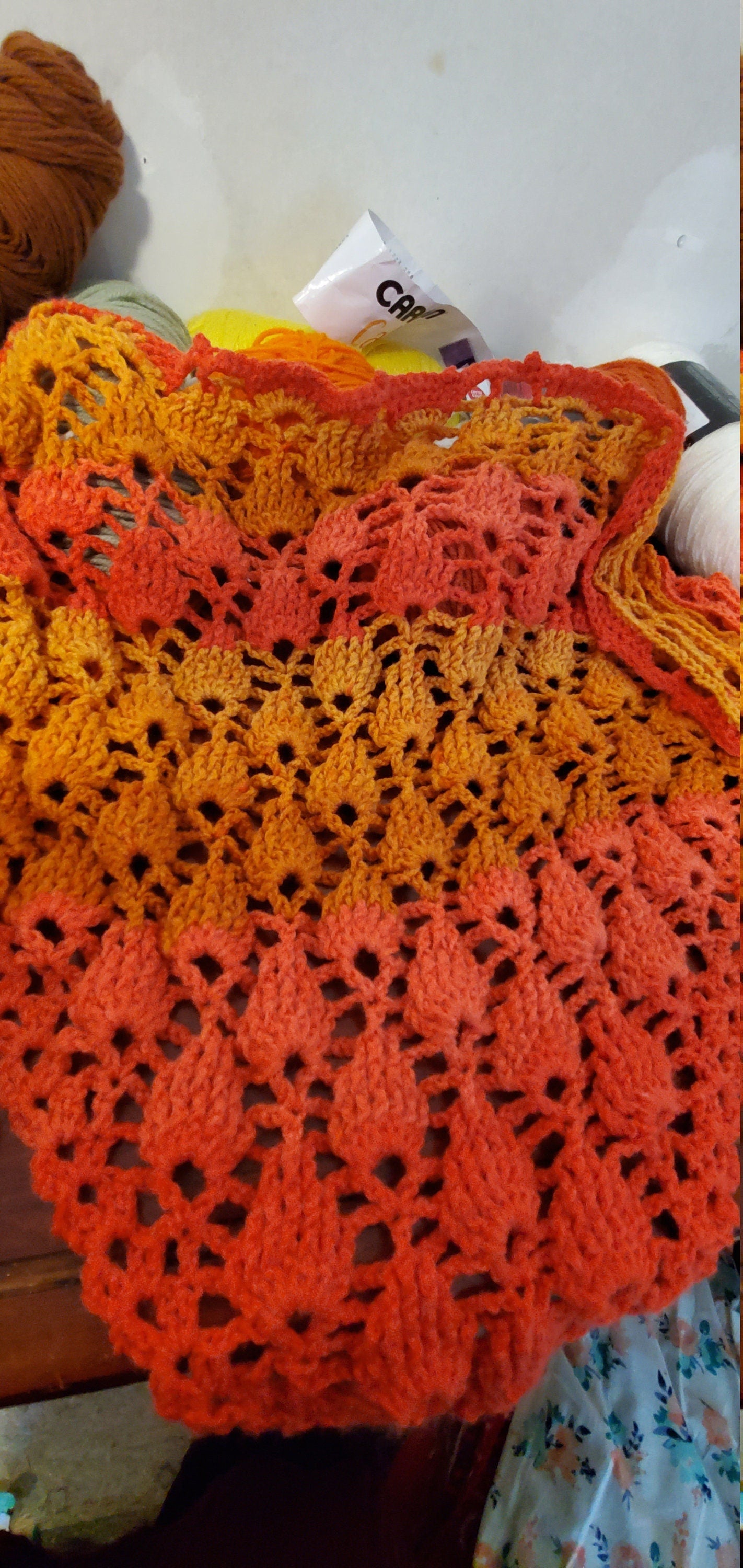 Autumn Foliage Shawl