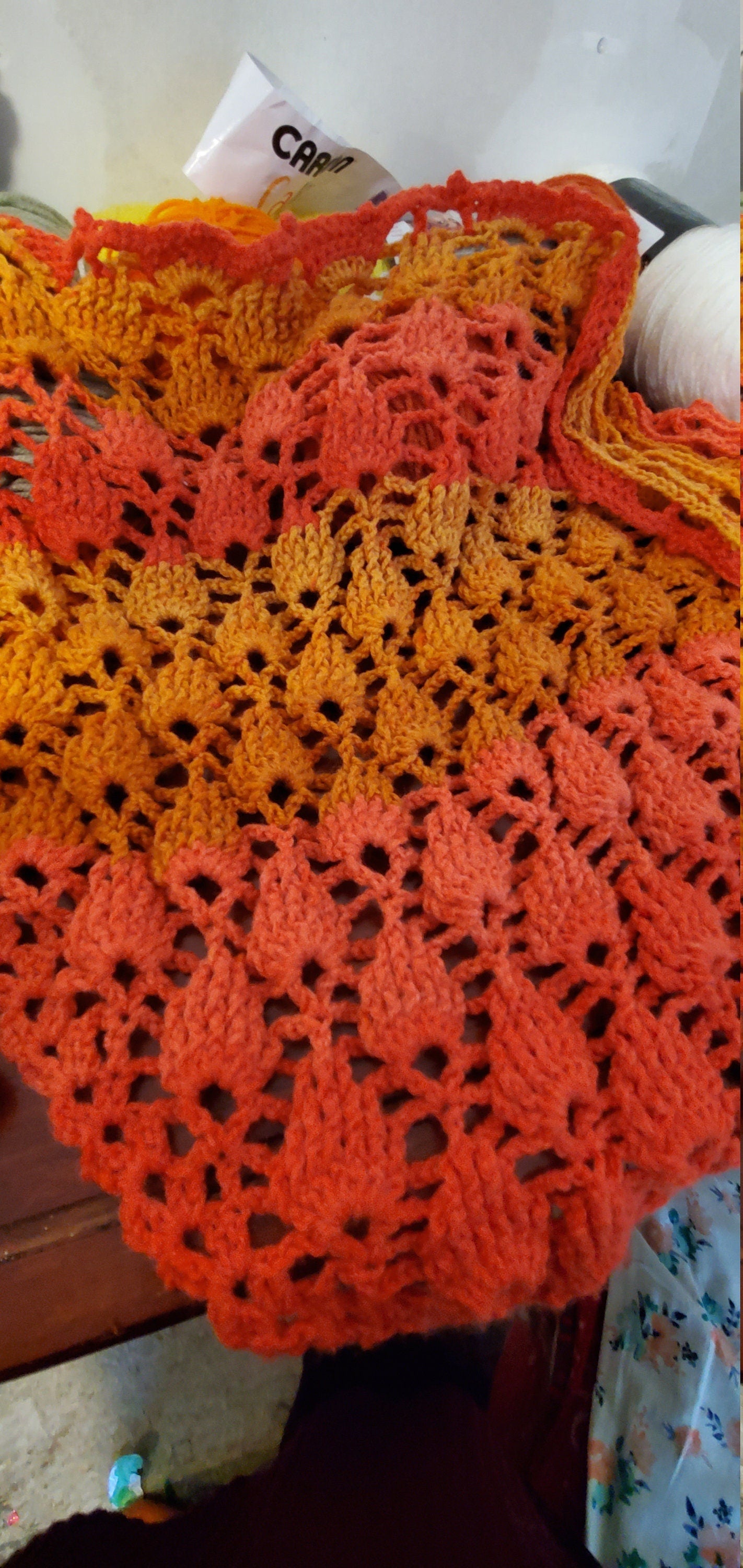 Autumn Foliage Shawl