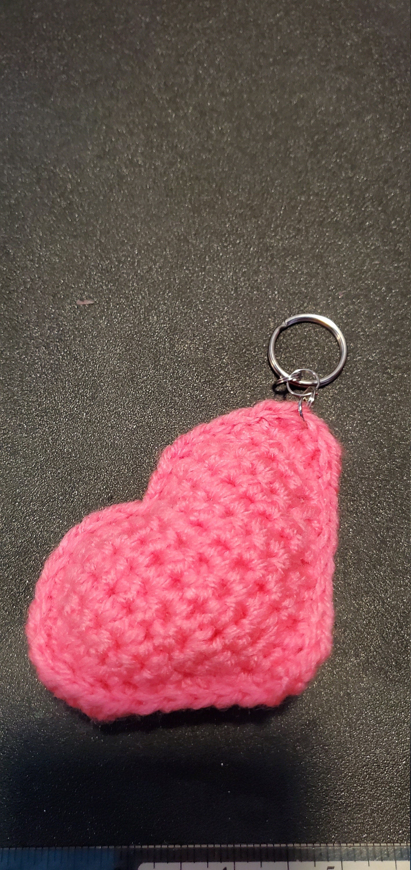 Stuffed Crochet Keychain