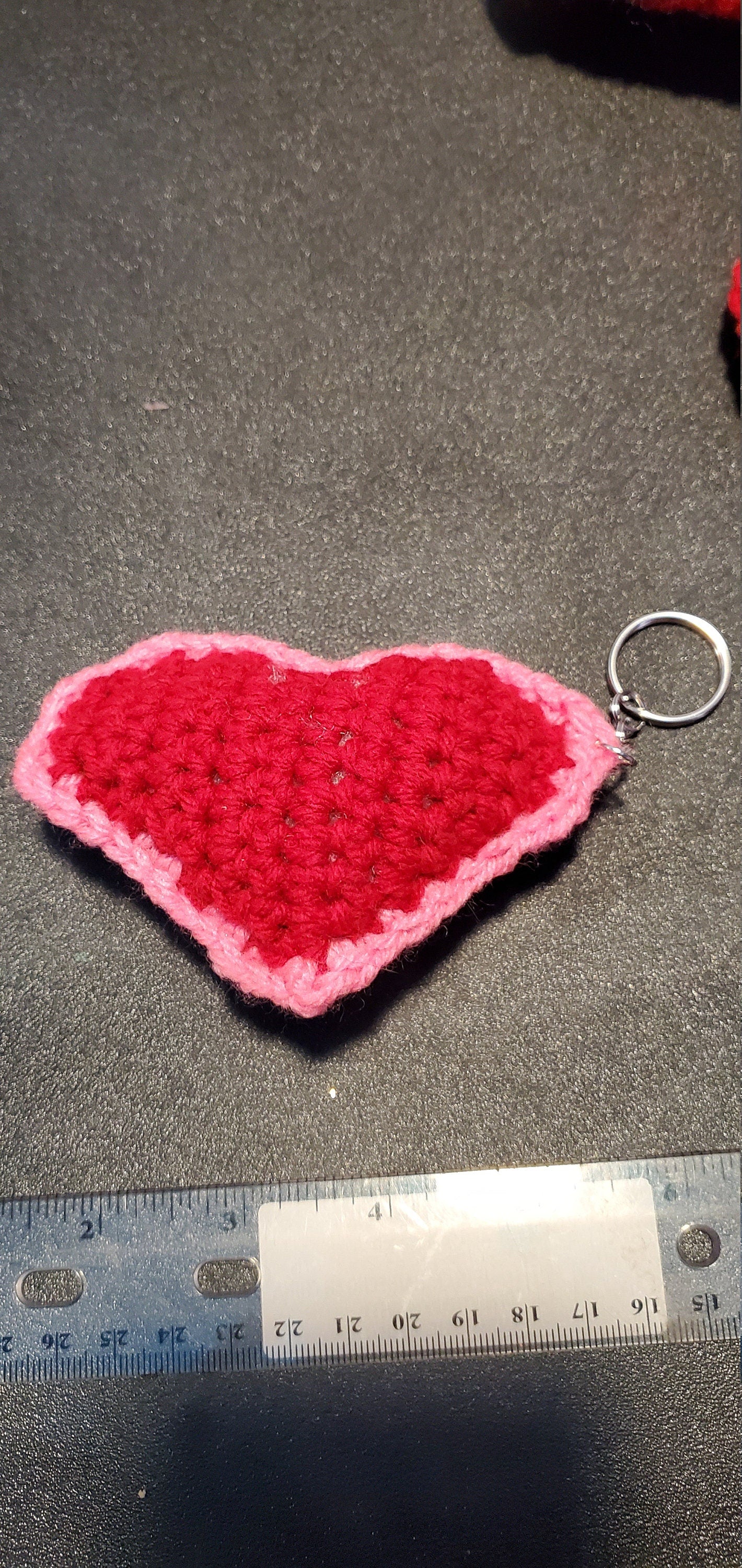 Stuffed Crochet Keychain