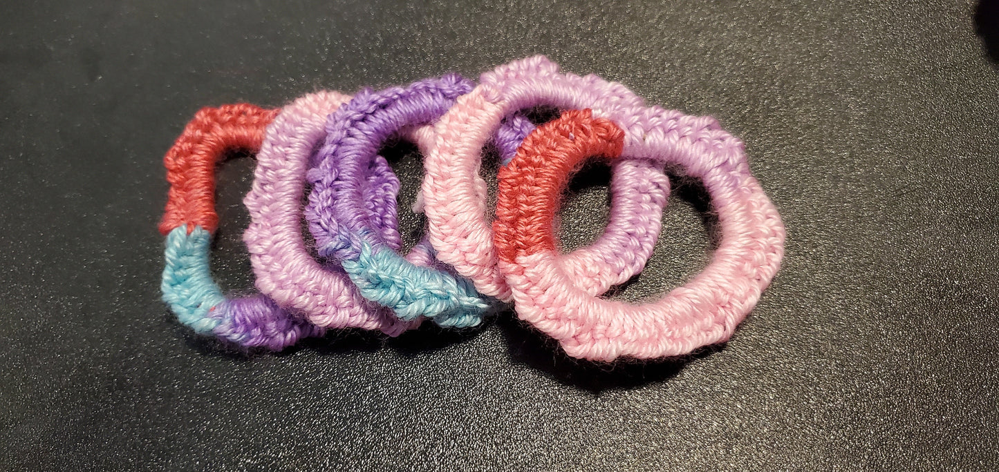 no-ouch hair ties- multi color