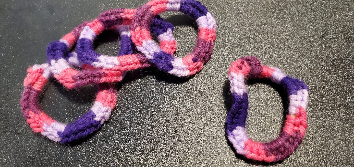 no-ouch hair ties- multi color