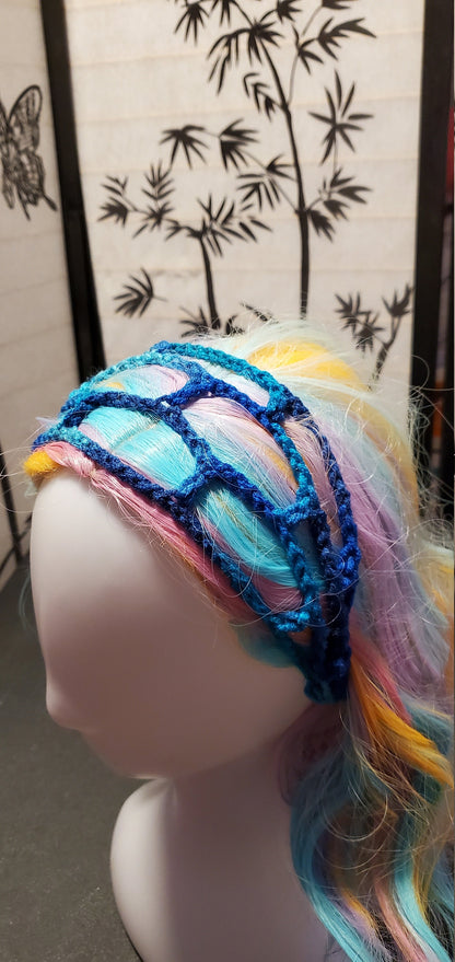 Crochet Headband- Macaw