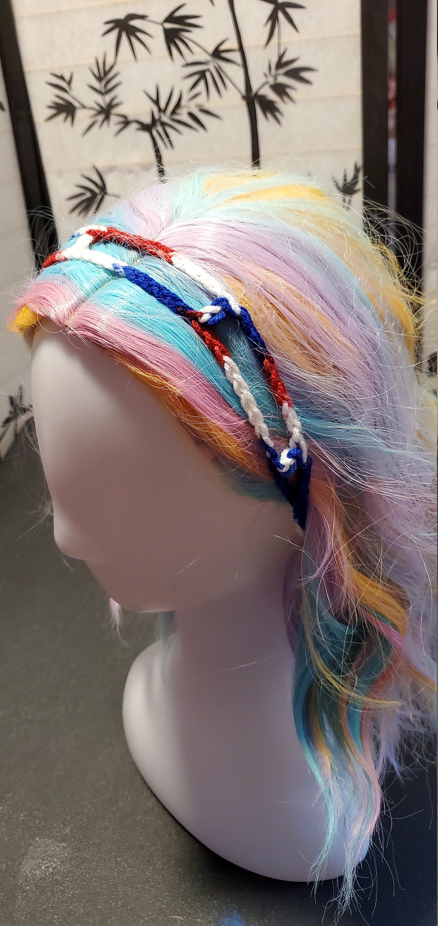 Crochet Headband- 4th of July