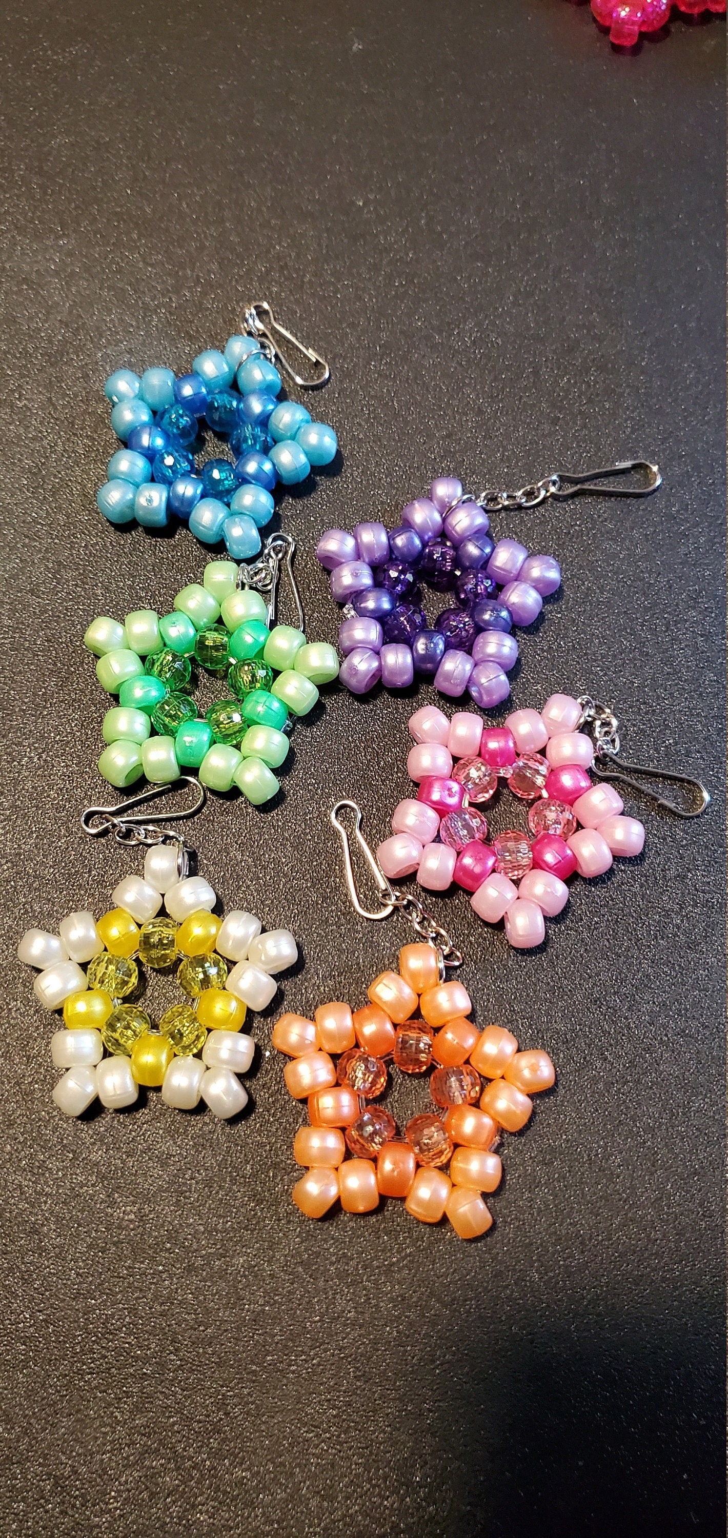 Kandi Star Keychains