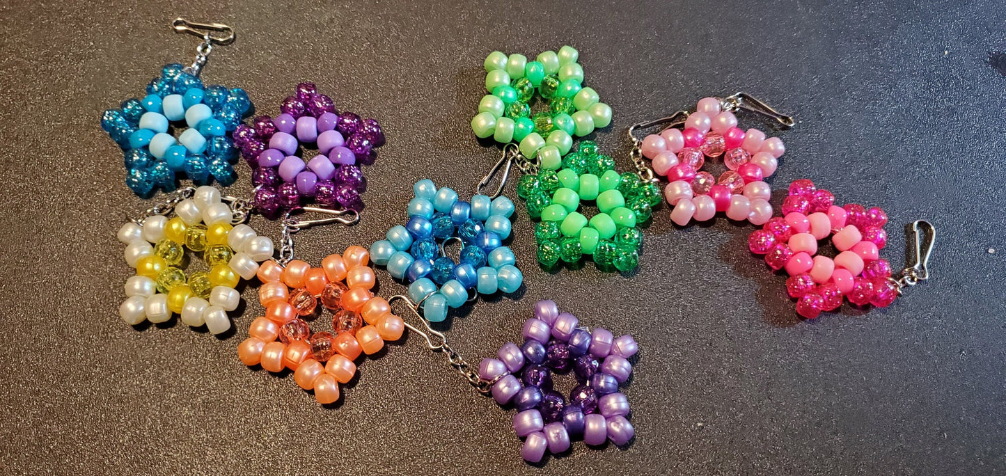 Kandi Star Keychains