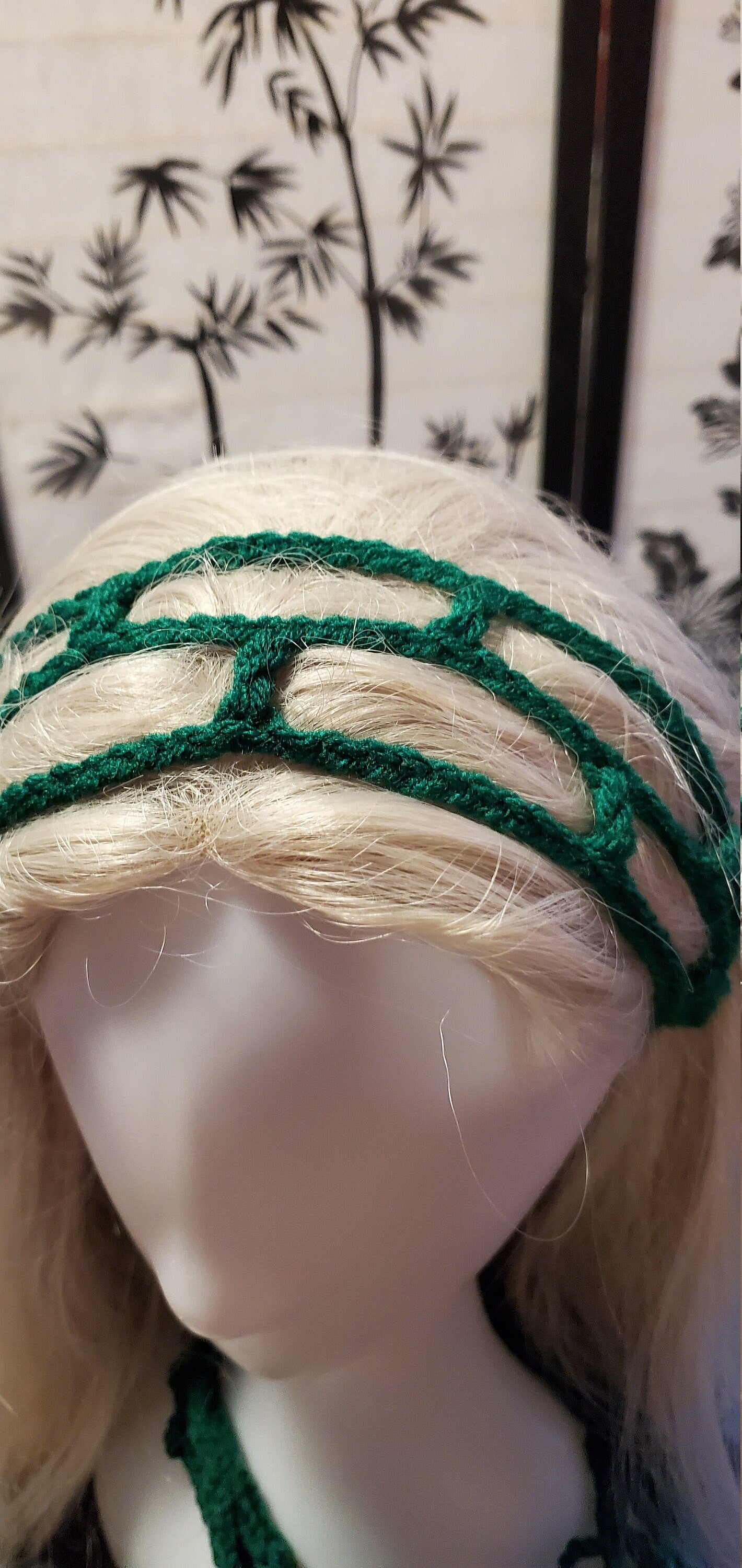 Crochet Headband- Green