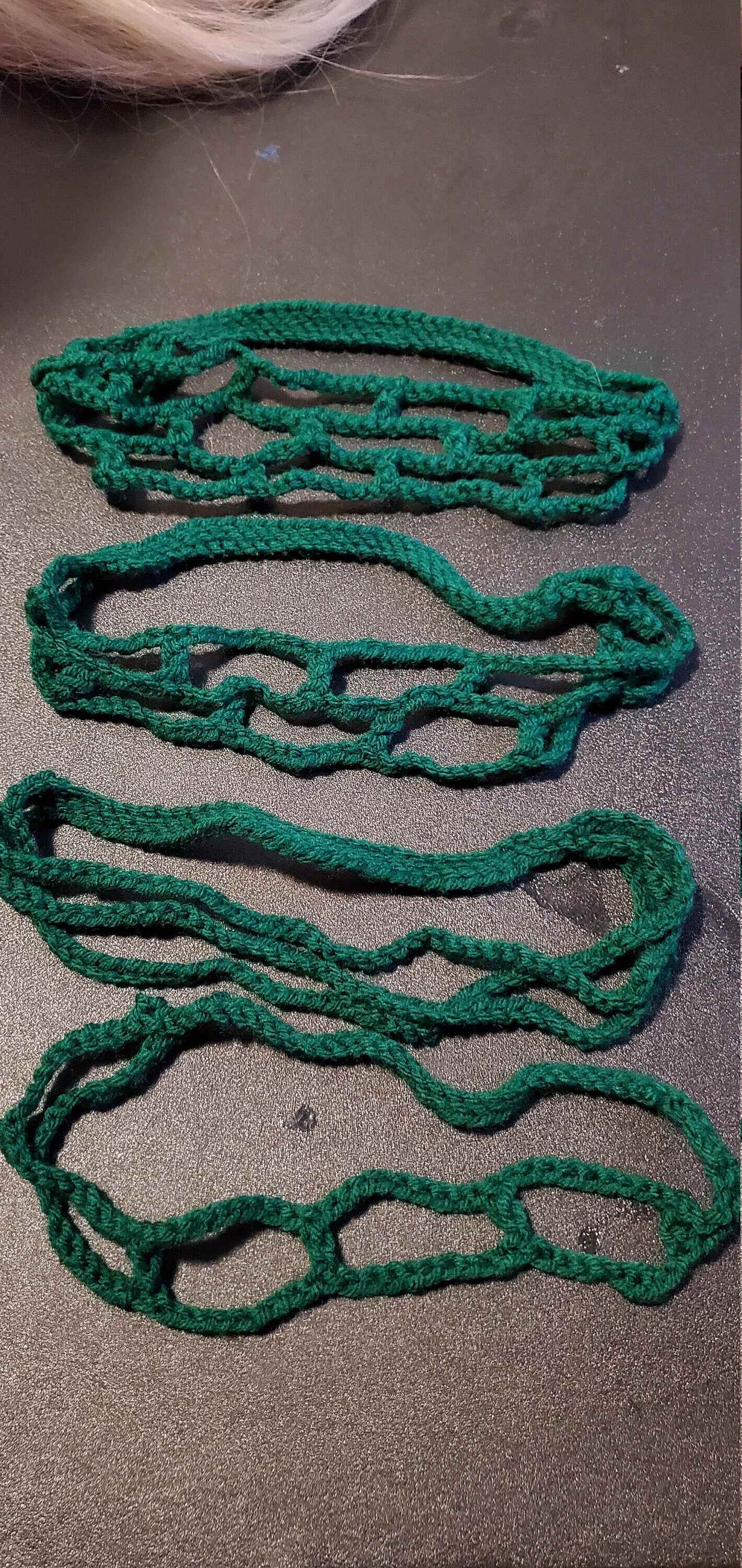 Crochet Headband- Green